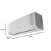 Split Ac Hitachi 1.5 Ton 3 Star Fixed Speed Split AC (100% Copper, Dust Filter, 2022 Model, Senpai 3200FL, R32-RAS.B318PCAIBA, White)