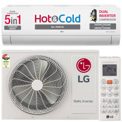 Split Ac LG 3 Star (1.5), Split AC, Hot & Cold, 5in1 Convertible, 2024 Model TSH19VNXE