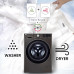 Washing Machine LG Front Load FHD1107STB 11Kg