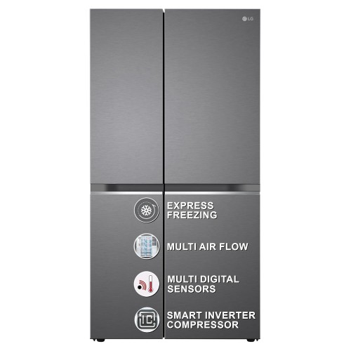 Refrigerator LG Side by Side B257HDSY (655 Ltr)