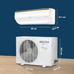 Window AC Voltas 1.5 ton 5* Inverter - 185V Vertis Elite A